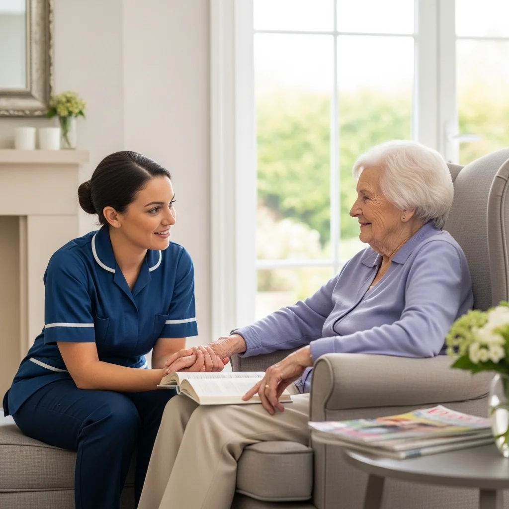 Night time supervision and monitoring in residential care