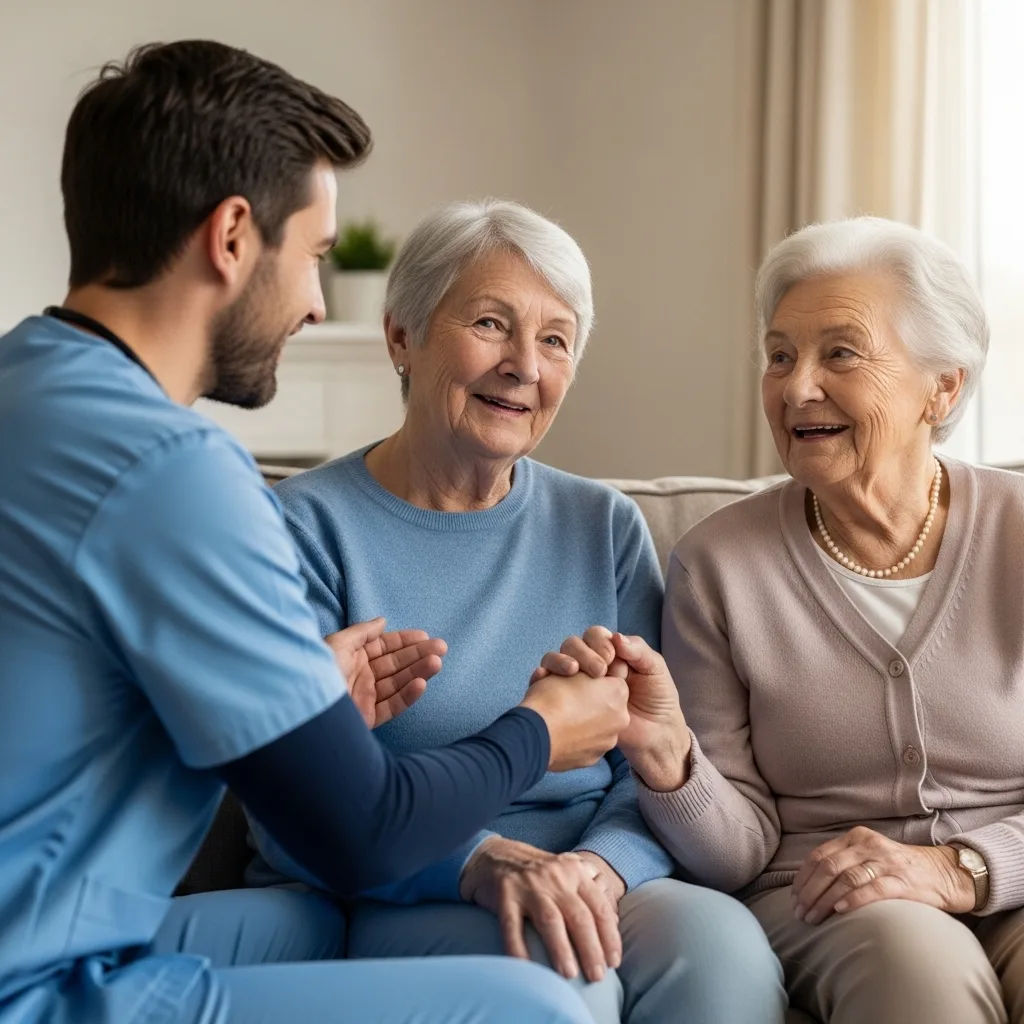 Carer matched to individual needs and conditions